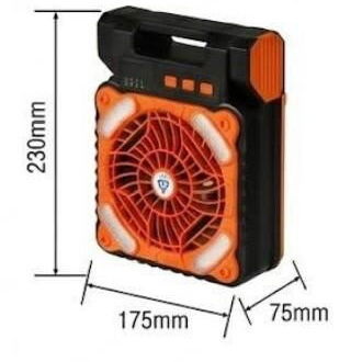 Ventilador recargable con panel solar 🤩 - Img 121976776