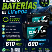 Vendo batería lifepo4 300 amp, 12 volt. 15000 ciclos profundos. Nuevas - Img 55823869