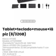 Tablet+teclado+mouse+lápiz (8/32GB). Marca: ATOZEE - Img 56350032