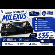 Cocina de gas Milexus de 2 hornillas - Img 56115254