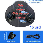 Sombreros con ventiladores - Img 54072828