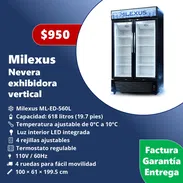 Nevera exhibidora vertical 19.7 pies Milexus - Img 55814853