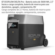 💰Batería Extra de EcoFlow Delta Pro 7200W - Img 57202954