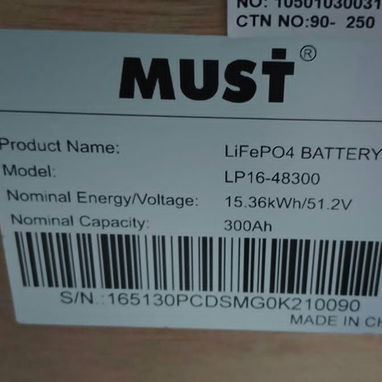 Baterías Must d 10KwH y 15 kwh - 2/3