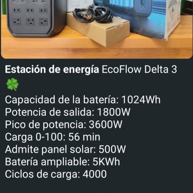 Ecoflow, Bluetti, inversores Must, Todo en uno - Img 122665857
