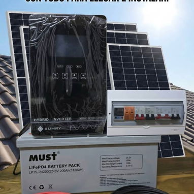 Kit de instalación para paneles solares - Img 120380921