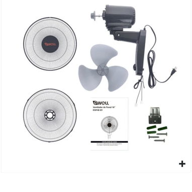 Ventilador de pared marca Well - Img 122470605