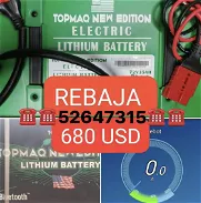 Batería litio top maq 72 v x 35 amp - Img 45796070