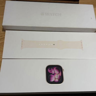 Apple Watch Generación 11 46 mm nuevo en caja nuevo al 100 % batería y 0 ciclos (( sin prender ))) ((( fotos REALES ))) - Img 123624367