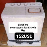 Lavadora semiautomatica marca EKO 7kg - Img 55337424