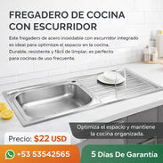Con Escurridor / Fregadero De Cocina Con Escurridor - Img 56077714