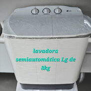 Lavadora semiautomática LG 8kg nueva con garantía y domicilio gratis - Img 45621505