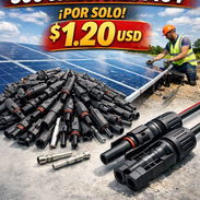 Conectores MC4 para estaciones de energía con paneles solares - Img 56195760