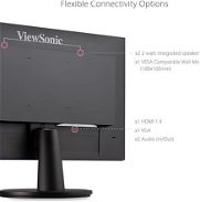 Monitor ViewSonic  de 22 pulgadas VA2247 (1920x1080p)  de 100Hz  -MH Full HD , HDMI y VGA👟52669205 - Img 45877833