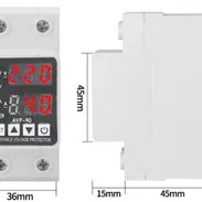 Adjustable Voltage Current Protector 110/220V 80-300V Universal Single Phase AC DC Protection 1~63a Self resetting - Img 57296551
