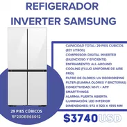 Refrigerador 24 pies³ Samsung Inverter - Img 55226766
