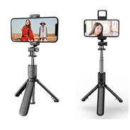 Bastones para selfies y videos con celulares. Con y sin lámpara - Img 45501473