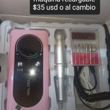 Pintura d uñas y maquina recargable - Img 119693035