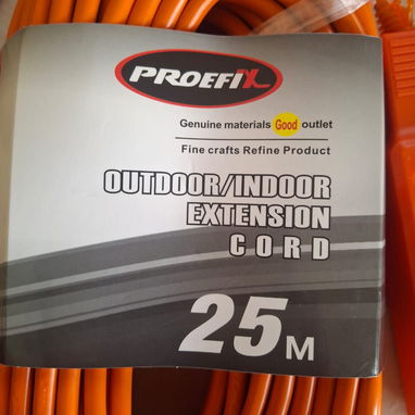 Extensión Eléctrica 25 mts(Regleta)   📏25 metros, Regleta de 3 tomas  ⚡110-220 Volt, 10-16 amperes, 50-60 Hz - Img 116016952