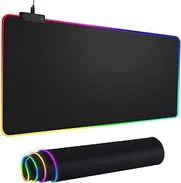 Mousepad rgb 30x25cm en 18 USD,  el tamaño ideal para tu mouse y que su pc se vea a todo color - Img main-image-47609430
