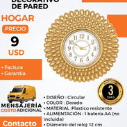 RELOJ DECORATIVO DE PARED - Img 55604452