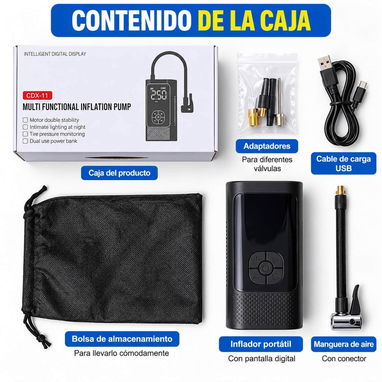 Bomba de aire portátil - 4/4
