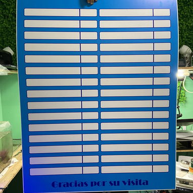 Pizarras para productos y precios / pizarras de pvc - Img 120184627