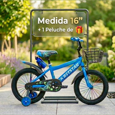 Bicicletas. Medida 16. Peluche de regalo con compra. - Img 123048144