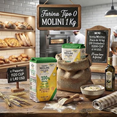 Harina MOLINI 1kg tipo 0, Jugos La Estancia 200ml Manzana y Néctar Mediterráneo, Refresco Cintra Piña - 4/4
