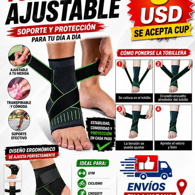 Rodillera, tobillera, muñequera, guantillas y faja. Gym - 3/5