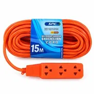 Regleta o extensión eléctrica naranja 15M 15usd - Img 57316281