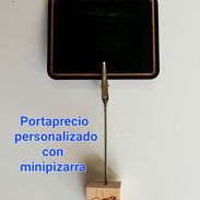 🍁 Portaprecios personalizado con minipizarra 🍁 - Img 55906024