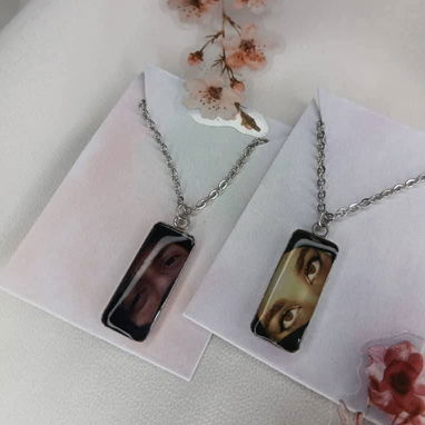 💟 Relicarios personalizados de acero inoxidable✨️✨️✨️ - 6/8