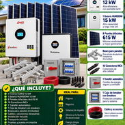 Kit de 12 con 15 kwh de respaldo Listo para instalar - Img 58247102