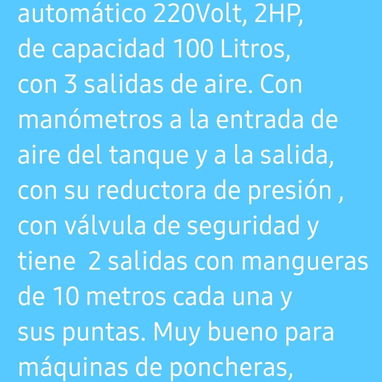 Se vende Compresor de aire - Img 124010371
