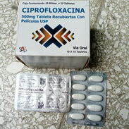 Ciprofloxacino 500mg importado 52598572 - Img 44243077
