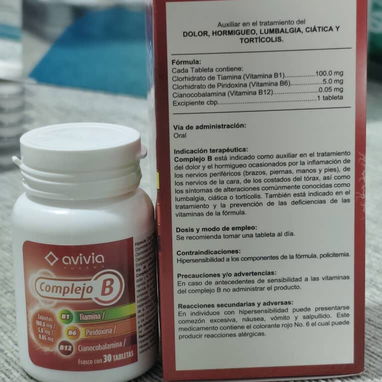 Complejo B tabletas - Img 112060312