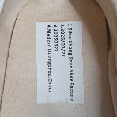 Zapatos de bebe blancos (medida 11 cm) - Img 122572710