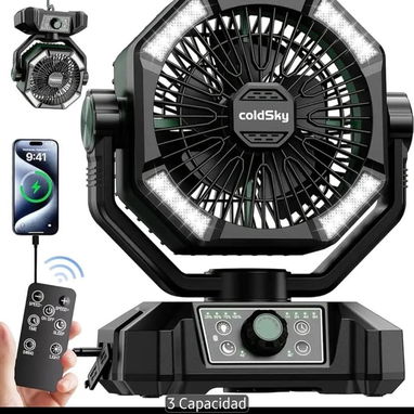 Ventiladores Recargables ColdSky - 4/4