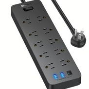 Cable de extensión de corriente, tomas CA, USB - Img 53790728