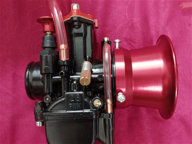 Carburador PWK 28mm de competicion Racing Rojo y Negro... Bello!!! - Img main-image