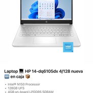 Laptop HP 14-dq6105dx 4/128 Nueva en caja - Img 57182671