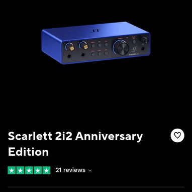 Interfaz de Audio Focusrite Scarlett 2i2 Gen4 Anniversary Edition (OPEN BOX) - 7/7