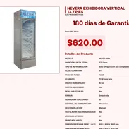 NEVERA EXHIBIDORA VERTICAL 13.7 PIES VPT#-0208 - Img 55241770