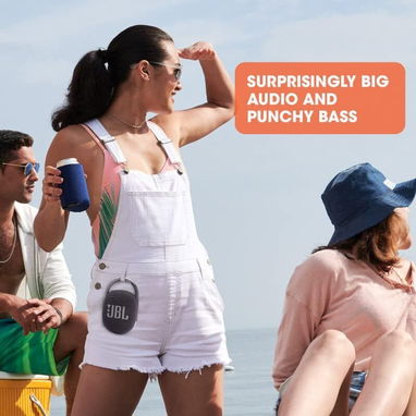 Bocina JBL Clip 4 Bluetooth Portátil | Compacta y Resistente en La Habana - Img 119629156