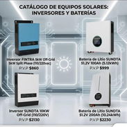 Paneles y montaje Cables y accesorios Inversor y baterías Brakers y protecciones - Img 56950590