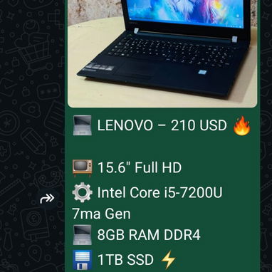 Laptops de uso desde $80 hasta $250 USD - 3/10