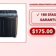 LAVADORA SEMIAUTOMÁTICA MILEXUS 7KG - Img 58212092