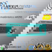 !!💻!! Combo de teclado y mouse inalambrico LOGITECH MK295 color negro, NUEVO en caja !!💻!! - Img 48684453