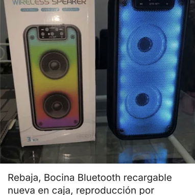 Bocina recargable de batería, Bluetooth, y USB exelente calidad de 6.5 #52398072 - Img 117109064